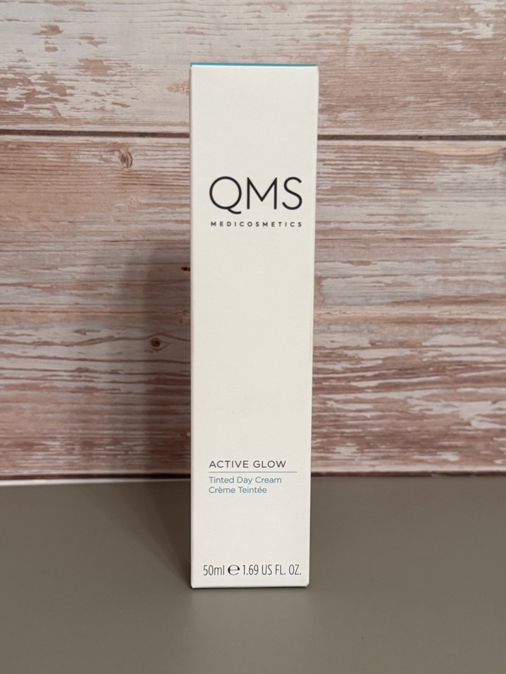 QMS Active Glow Tinted Day Cream, 1.69
oz, New & Sealed Box